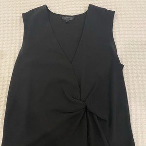 Black Topshop Knot Top (US 4)